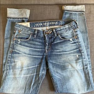 Madewell ripped jeans